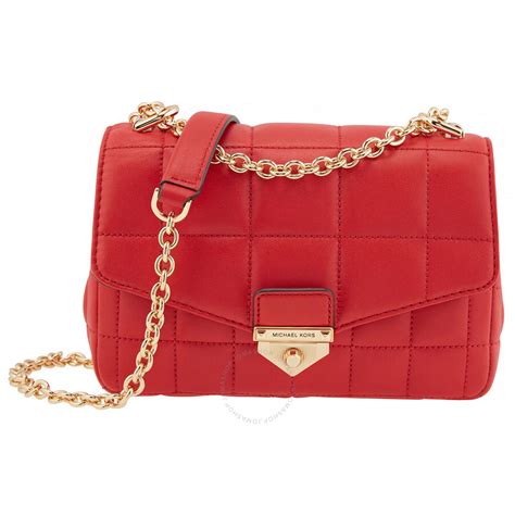 michael kors soho small quilted leather shoulder bag